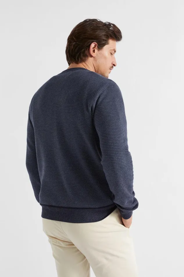 TShirts and Sweaters Man Seed Heritage Lightweight Sweater Midnight Blue