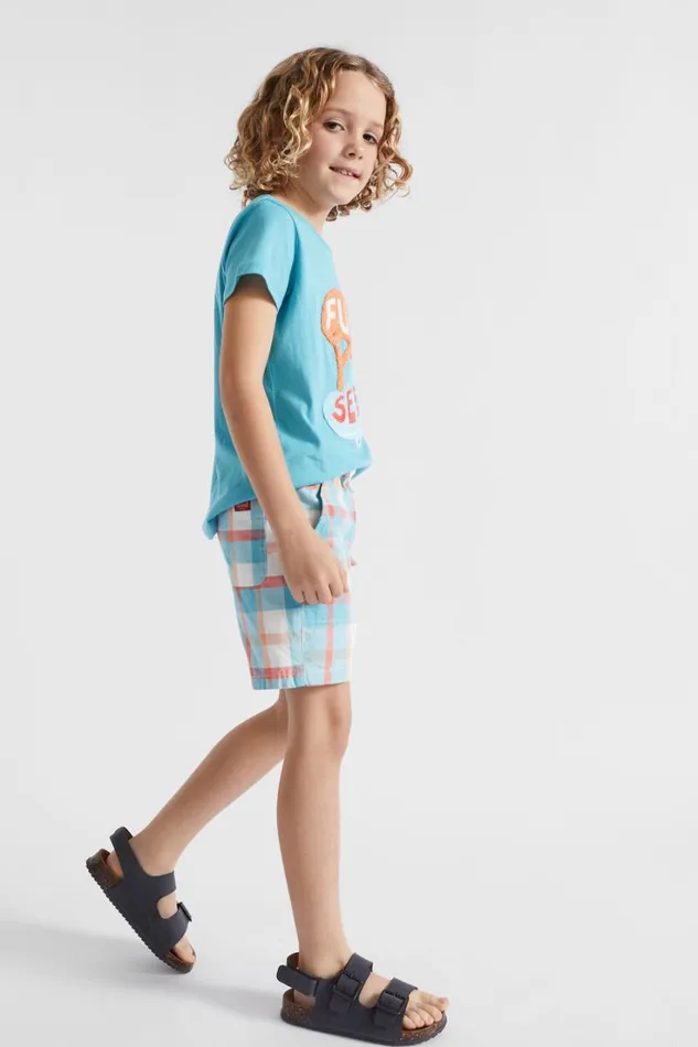 TShirts and Tops Boy Seed Heritage Skateboard Tee Maui Blue