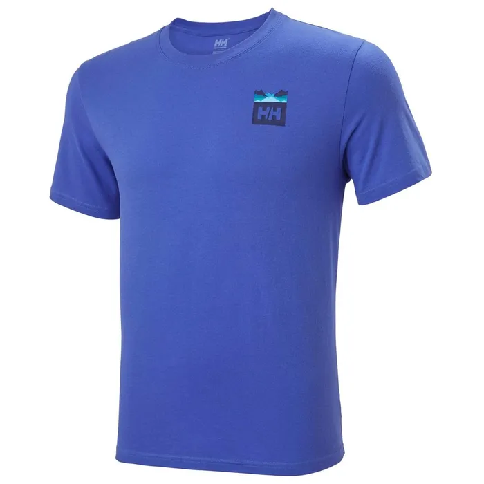 TShirts Men Helly Hansen NORD GRAPHIC HH TSHIRT 514 Royal Blue