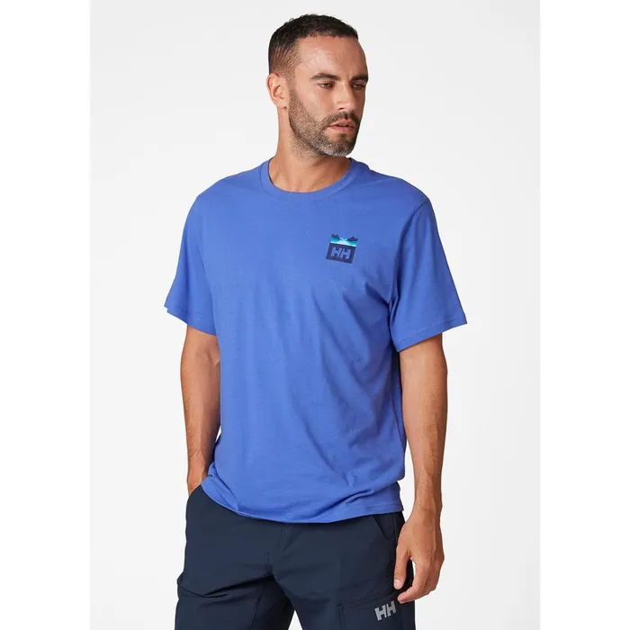 TShirts Men Helly Hansen NORD GRAPHIC HH TSHIRT 514 Royal Blue