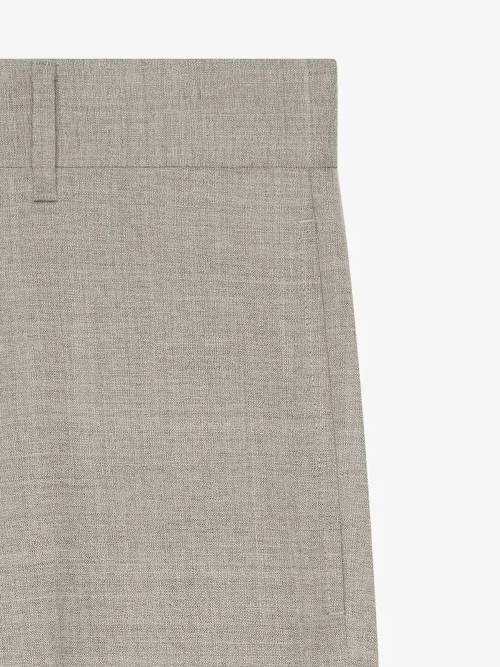 Tailored Pants In Wool Greybeige Men Givenchy Pants and Shorts