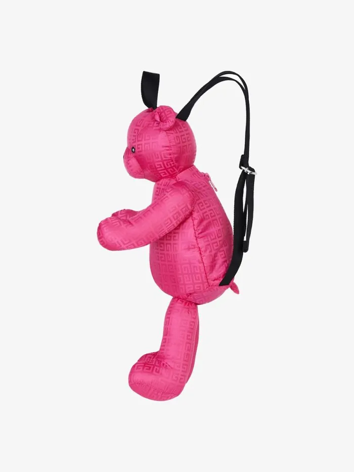 Teddy Bear In 4g Jacquard Deep Pink Kids Givenchy