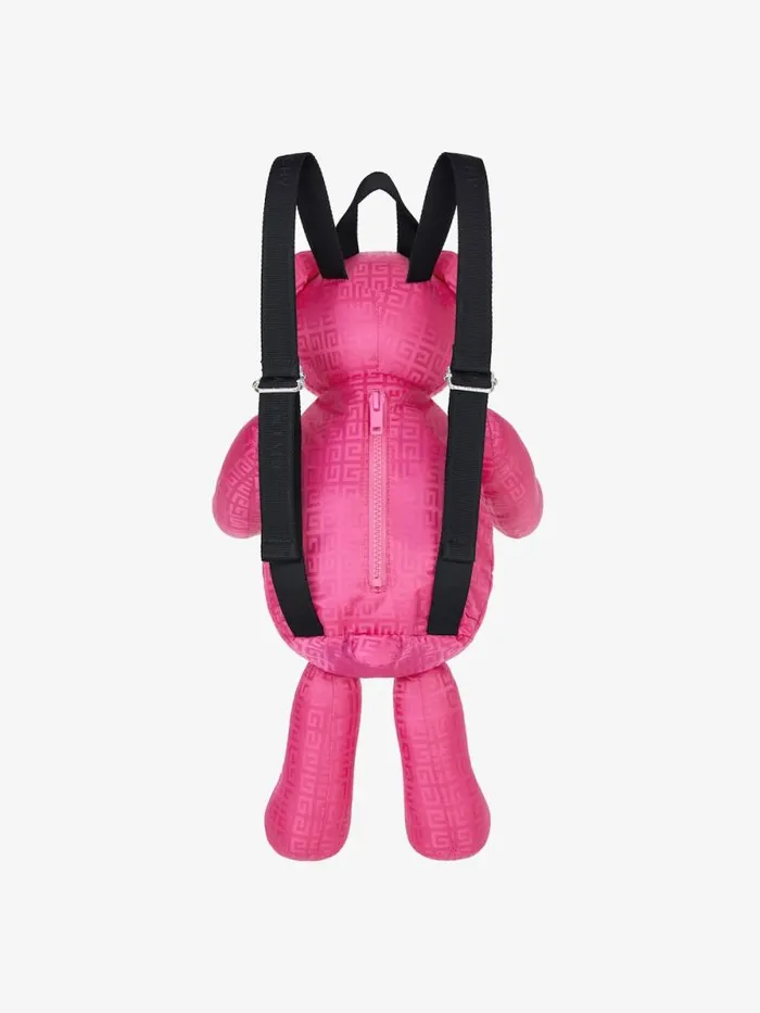 Teddy Bear In 4g Jacquard Deep Pink Kids Givenchy