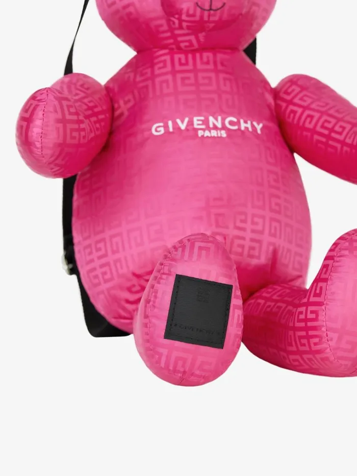 Teddy Bear In 4g Jacquard Deep Pink Kids Givenchy