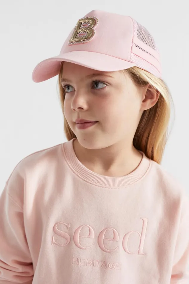 The AZ Of Initials Girl Seed Heritage Glitter Initial Cap Q