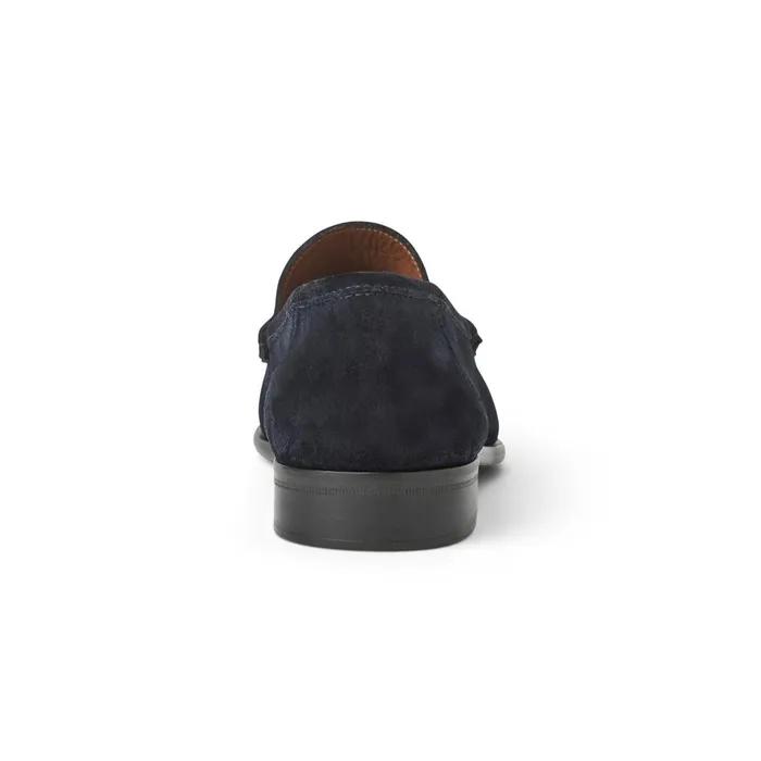 Tonio Slip On Loafer Navy Suede Men Bruno Magli Loafers and Slipons