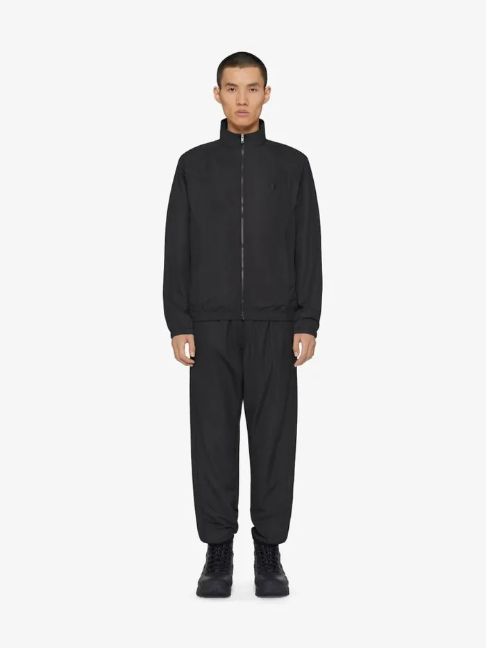 Tracksuit Jacket With 4g Detail Black Men Givenchy Coats and Jackets