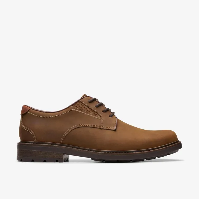 Un Shire Low Beeswax Leather Men Clarks Casual Dress Shoes