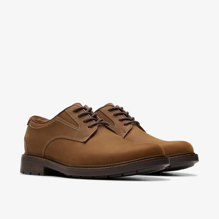 Un Shire Low Beeswax Leather Men Clarks Casual Dress Shoes