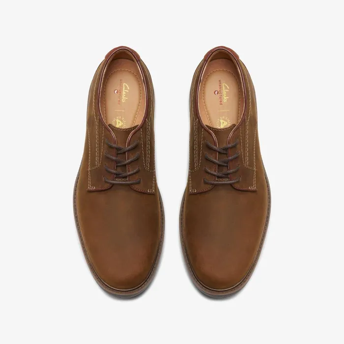 Un Shire Low Beeswax Leather Men Clarks Casual Dress Shoes