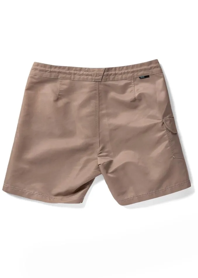 Undefined Lines 165quot Boardshort Khaki Men Vissla Boardshorts