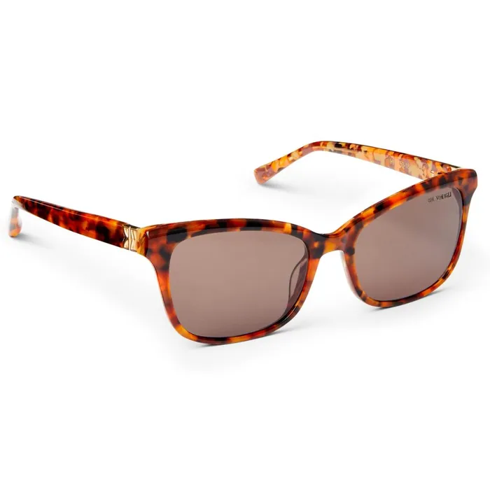 Vales Limited Edition Cateye Sunglasses Honey Tortoise Women Bruno Magli Sunglasses