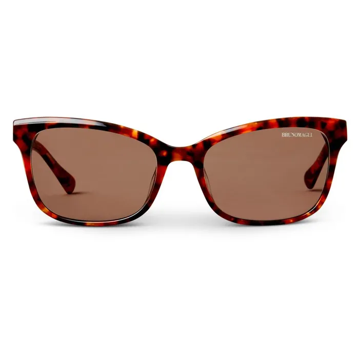 Vales Limited Edition Cateye Sunglasses Honey Tortoise Women Bruno Magli Sunglasses