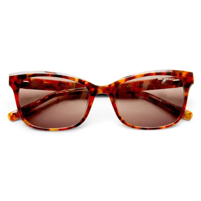 Vales Limited Edition Cateye Sunglasses Honey Tortoise Women Bruno Magli Sunglasses