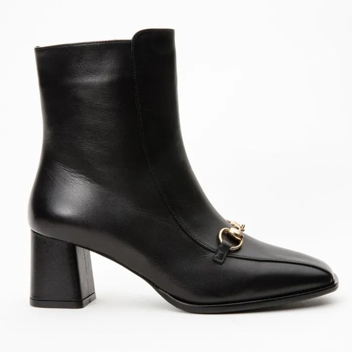 Vinci Leather Boots and Booties The Bukres Black Leather Block Heel Boot 8211 Women Vinci Leather Boots and Booties The Bukres Black Leather Block Heel Boot 8211 Women