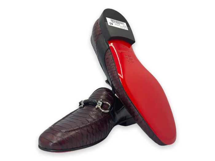 Vinci Leather Dress Shoes The Milano Burgundy Shoe Bit Loafer Shoe 8211 Men