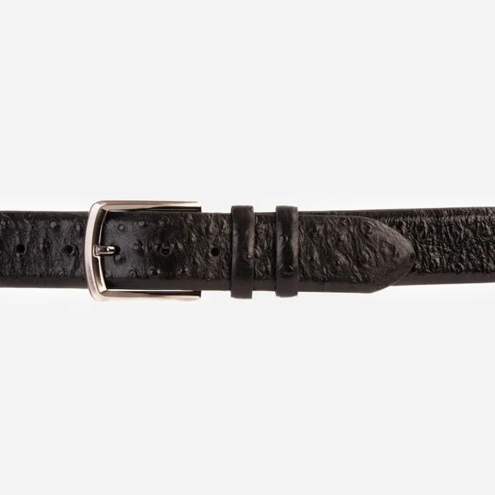 Vinci Leather Leather Belts The Johannesburg Black Leather Belt 8211 Men