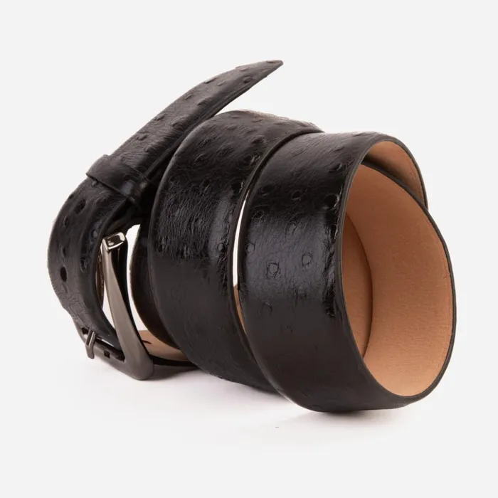 Vinci Leather Leather Belts The Johannesburg Black Leather Belt 8211 Men