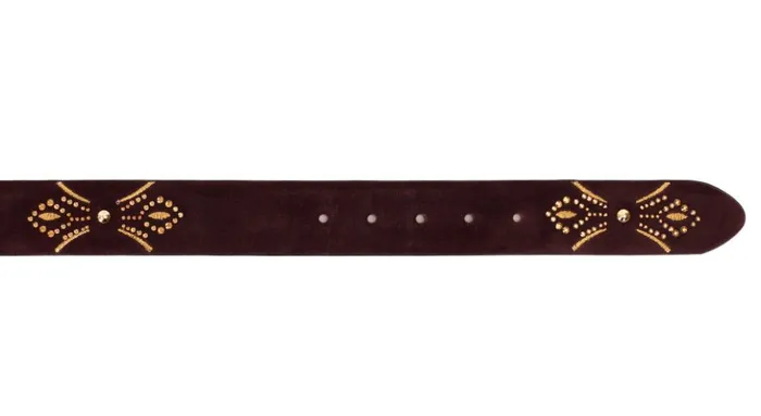 Vinci Leather Leather Belts The Lazio Burgundy Suede Leather Belt 8211 Men