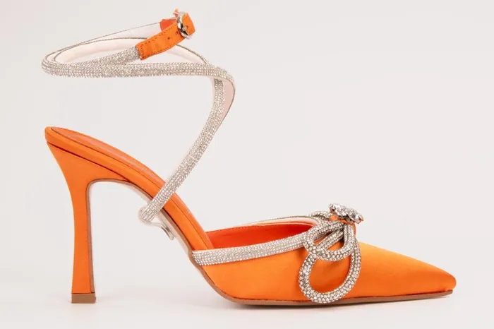 Vinci Leather Sandals The Floransa Orange Leather Pointy Toe Ankle Strap Sandal 8211 Women Vinci Leather Sandals The Floransa Orange Leather Pointy Toe Ankle Strap Sandal 8211 Women
