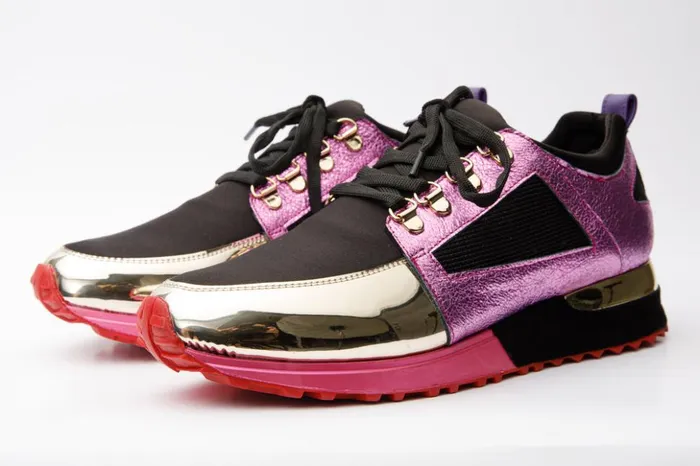 Vinci Leather Sneakers The Emir Fuchsia Leather Sneaker 8211 Women