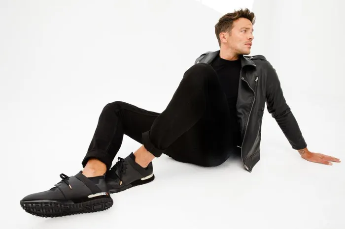 Vinci Leather Sneakers The Reno Black Leather Sneaker 8211 Men