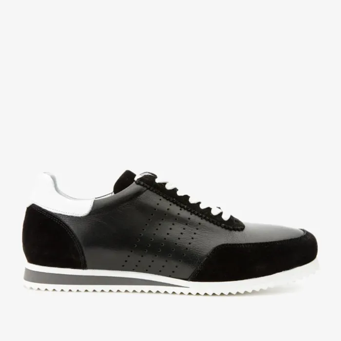 Vinci Leather Sneakers The Rotello Black Leather Sneaker Final Sale 8211 Men