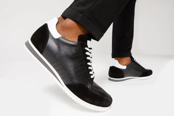 Vinci Leather Sneakers The Rotello Black Leather Sneaker Final Sale 8211 Men