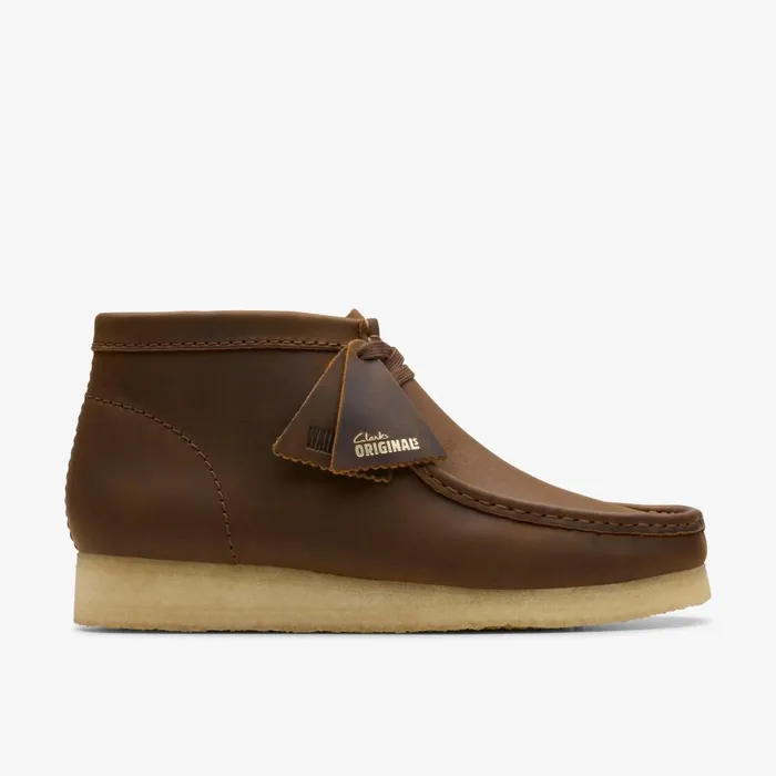 Wallabee Boot Beeswax Men Clarks Wallabees