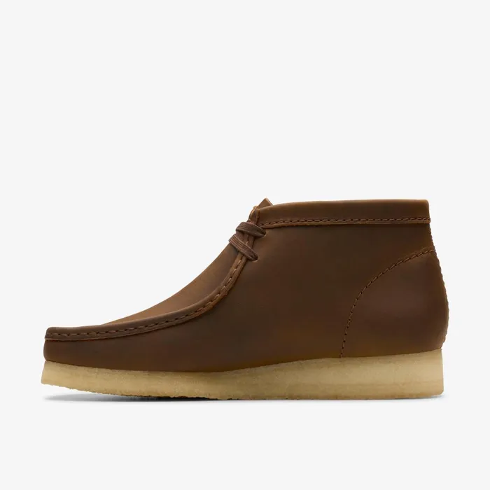 Wallabee Boot Beeswax Men Clarks Wallabees