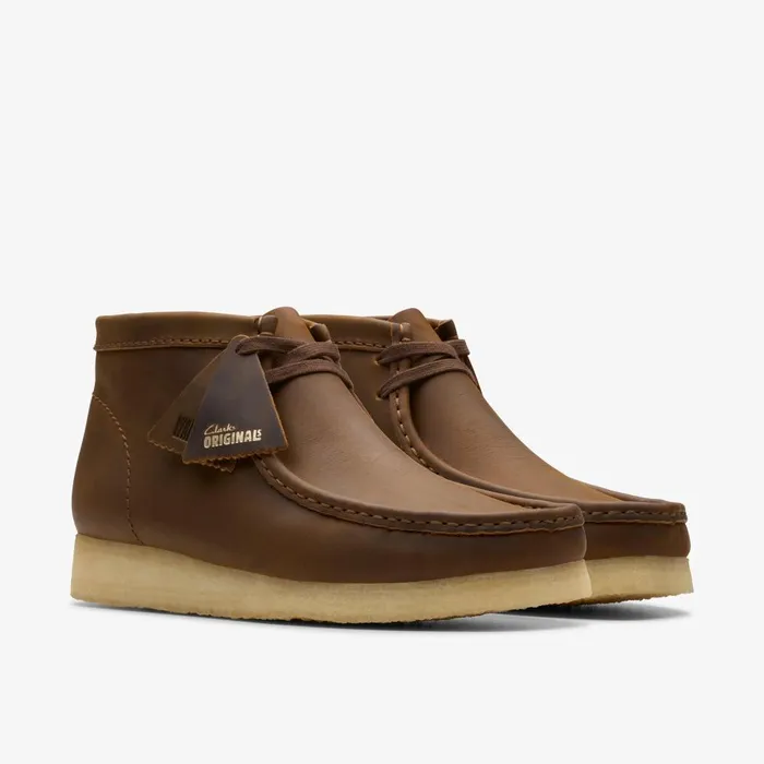 Wallabee Boot Beeswax Men Clarks Wallabees