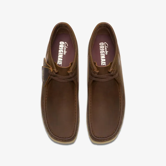 Wallabee Boot Beeswax Men Clarks Wallabees