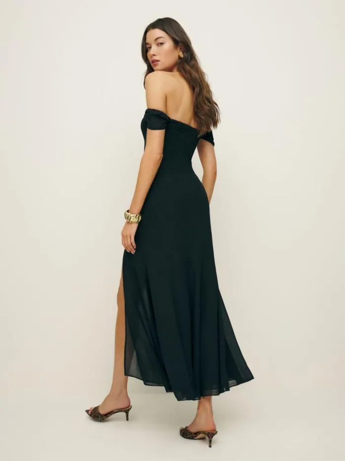 Weddings The Reformation Ember Dress Black
