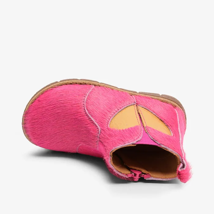 Winter boots maggie flamingo fur Pink bisgaardshoes KIDS
