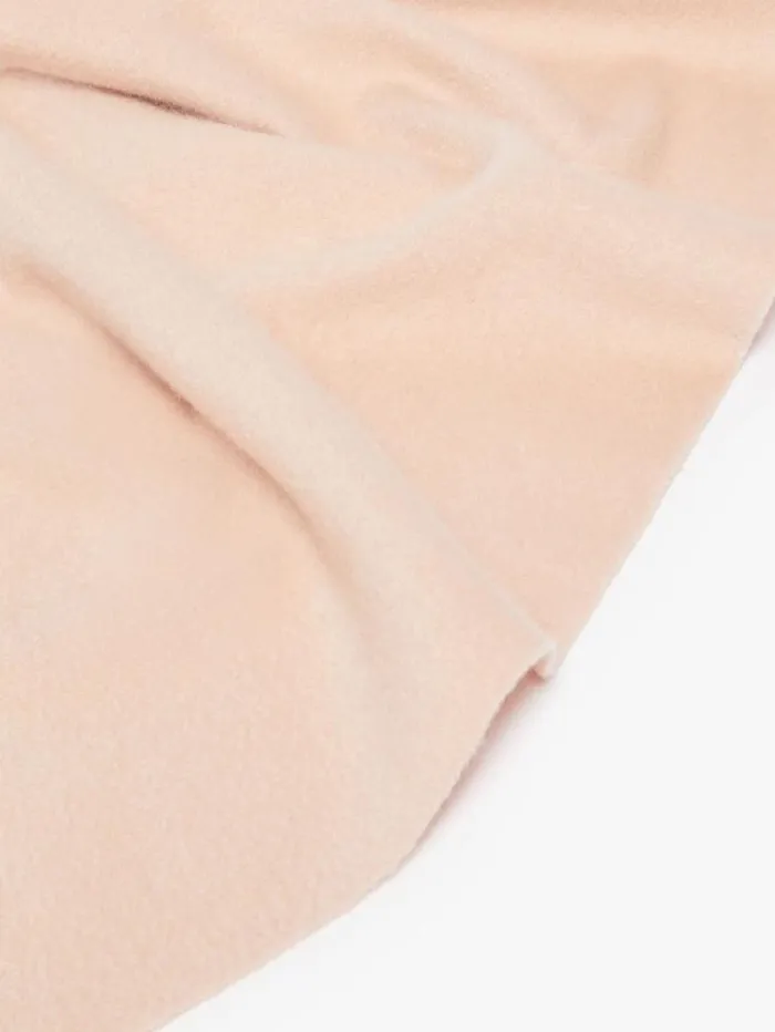 Woman Cashmere Stole With Embroidery Pink Maxmara Scarves And Foulards Woman Cashmere Stole With Embroidery Pink Maxmara Scarves And Foulards