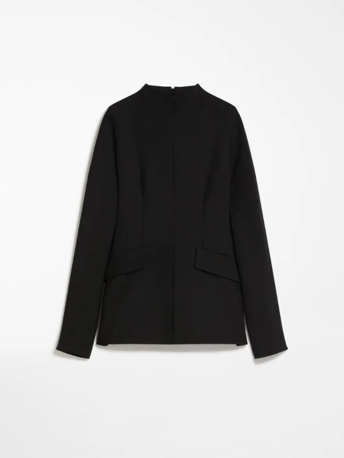 Woman Slimfit Deconstructed Jacket Black Maxmara Suit Woman Slimfit Deconstructed Jacket Black Maxmara Suit