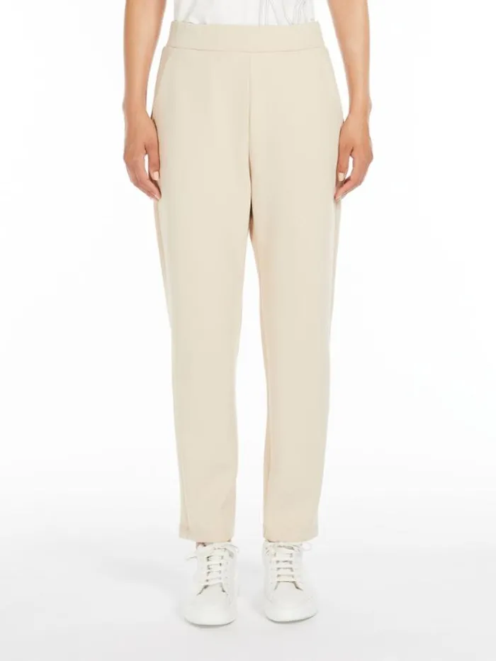 Woman Technical Fleece Trousers Albino Maxmara Trousers