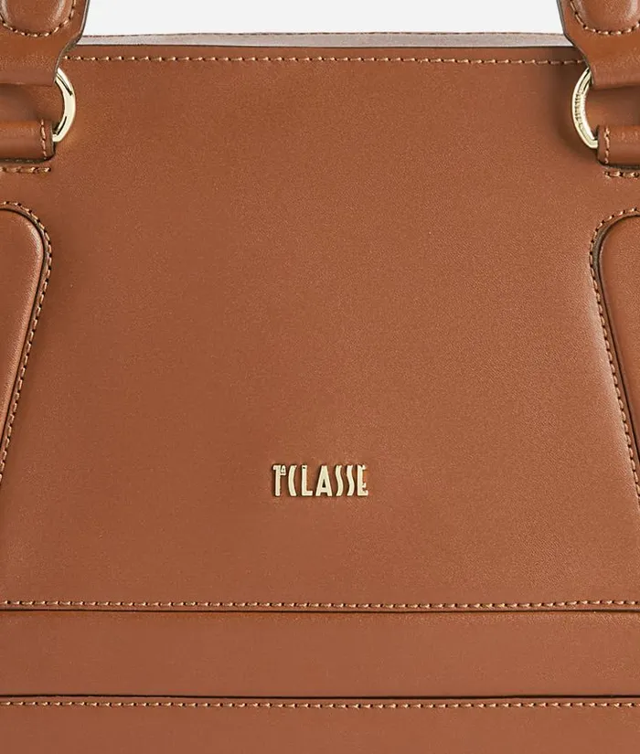 Woman Top Handle Bags Alviero Martini Future Bag Handbag With Crossbody Strap Chestnut