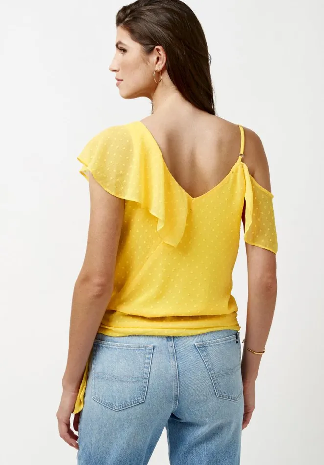 Women Addison Off Shoulder Blouse Beach Ball Buffalo David Bitton Blouses
