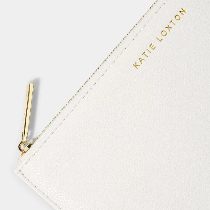 Women Baby Changing Bags and Pouches Katie Loxton Baby Secret Message Pouch 8211 Hello Little One 8211 White
