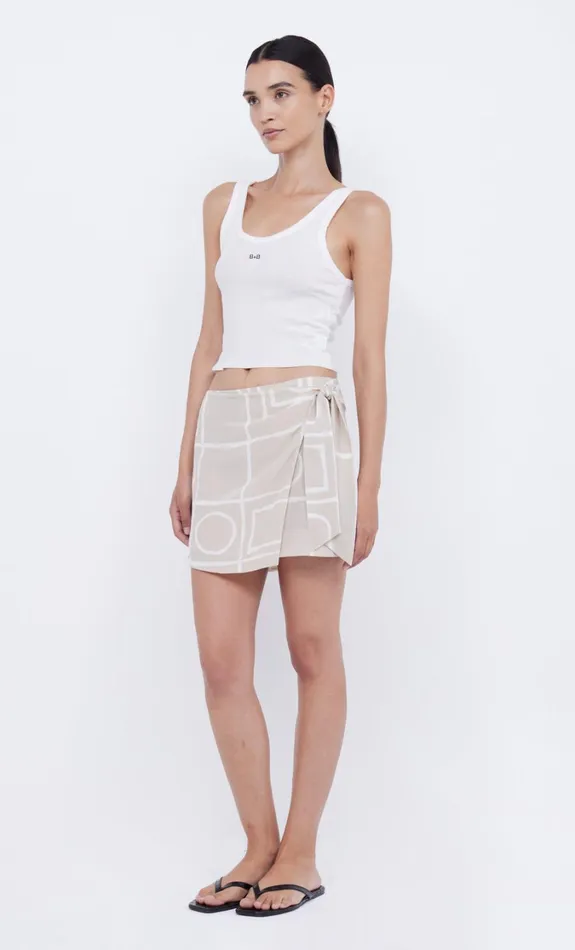 Women Bottoms Bec Bridge SALMA WRAP MINI SKIRT Checkers