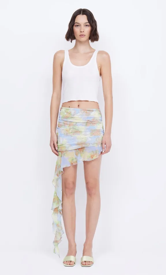 Women Bottoms Bec Bridge ZEPHY MINI SKIRT Blue Blossom