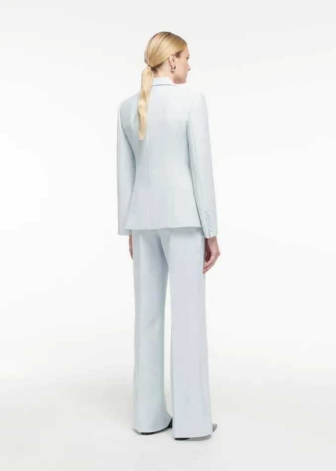 Women Bottoms Roland Mouret High Waisted Crepe Trouser