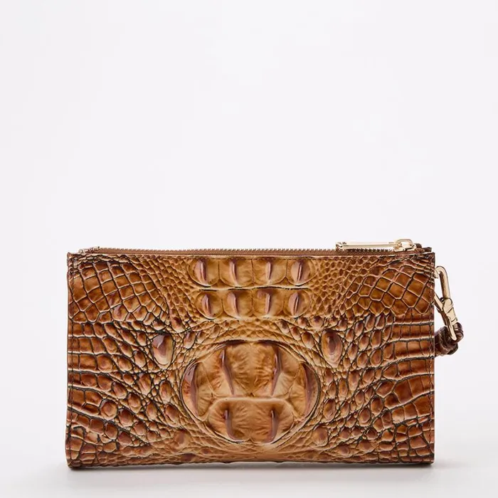 Women Brahmin Cosmetic Cases and Travel Daisy Luggage Brown Melbourne