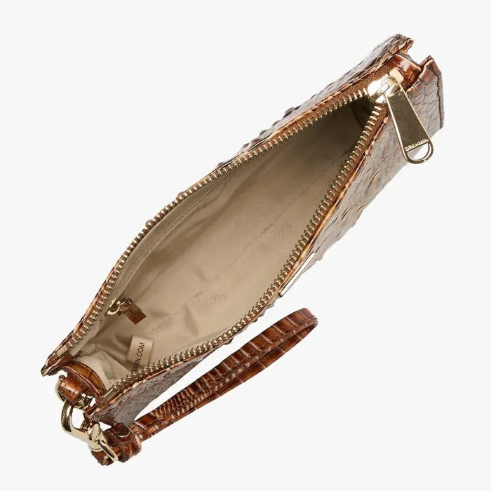 Women Brahmin Cosmetic Cases and Travel Daisy Luggage Brown Melbourne