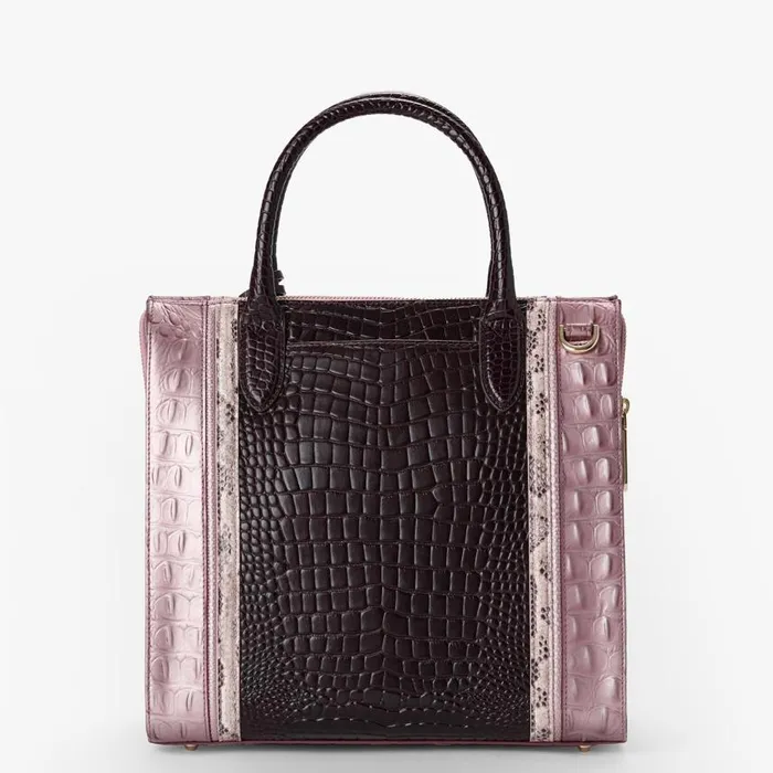 Women Brahmin Satchels Caroline Mellow Rose Jessamine