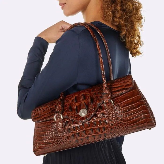 Women Brahmin Satchels Dayan Onyx Melbourne