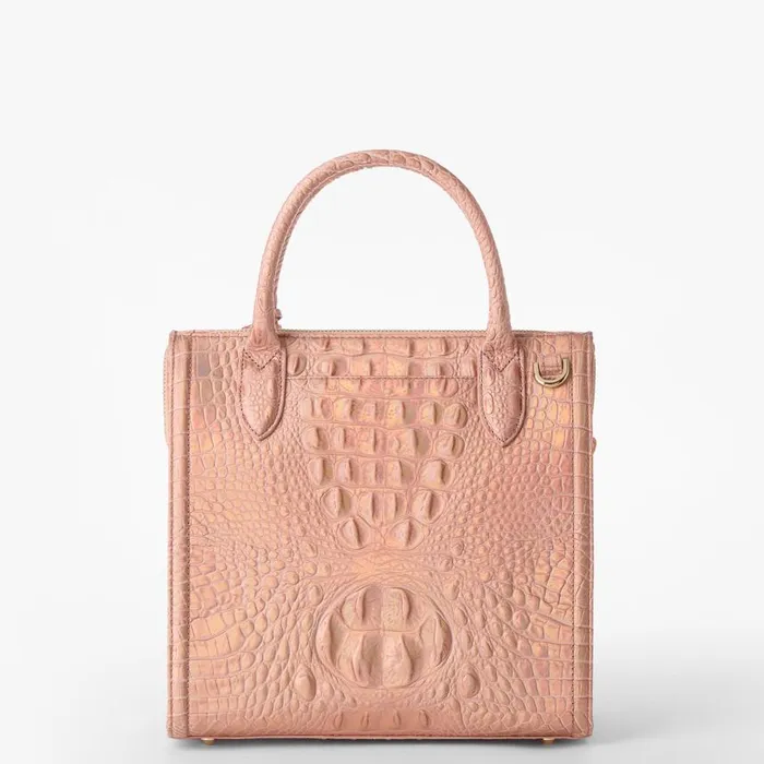 Women Brahmin Satchels Small Caroline Rose Gold Melbourne