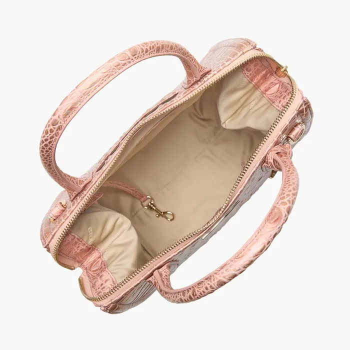 Women Brahmin Satchels Small Caroline Rose Gold Melbourne