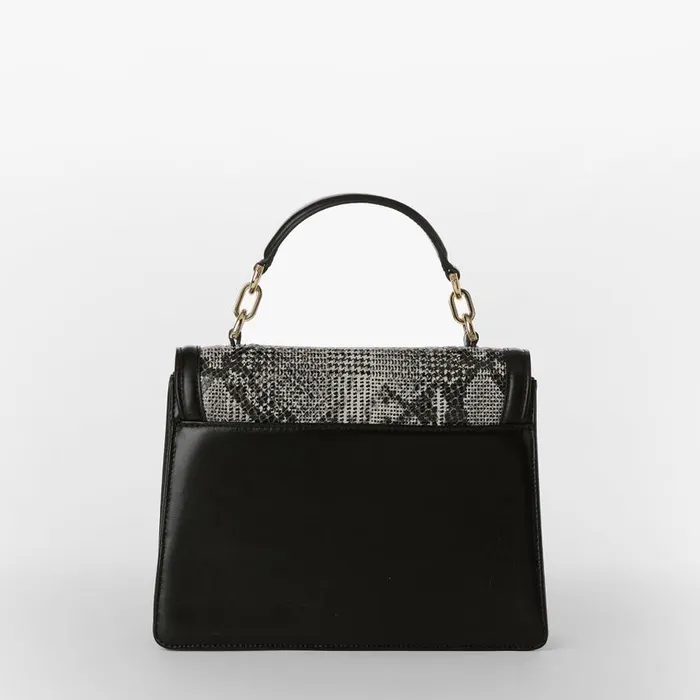 Women Brahmin Satchels Small Hallie Black Spark